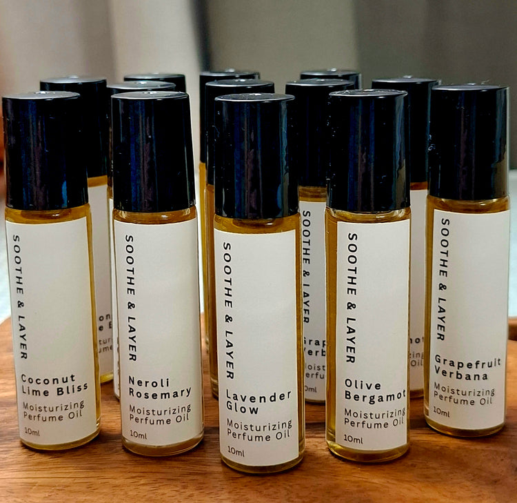 Soothe & Layer Moisturizing Perfume Oils Collection