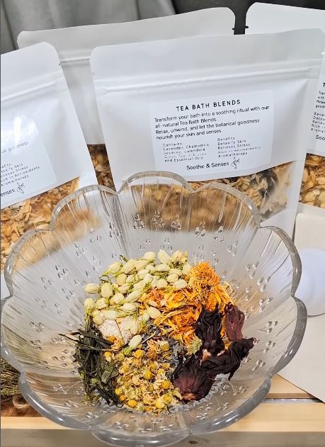 Natural Tea Bath Blends - Steep, Soak & Unwind