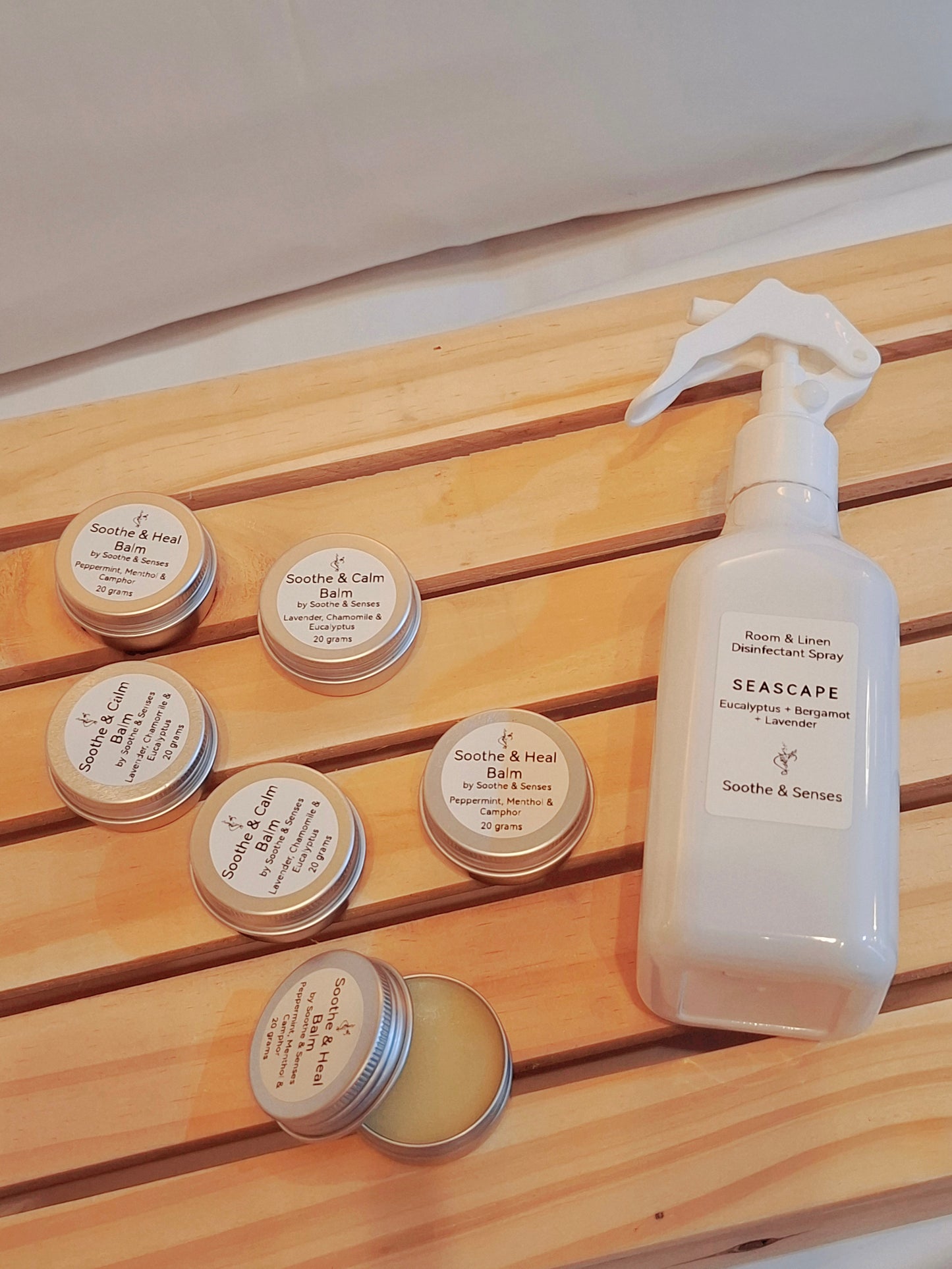 Soothe & Calm Balm - 20g Lavender, Chamomile, Eucalyptus/ Pain Relief Balm - All Natural