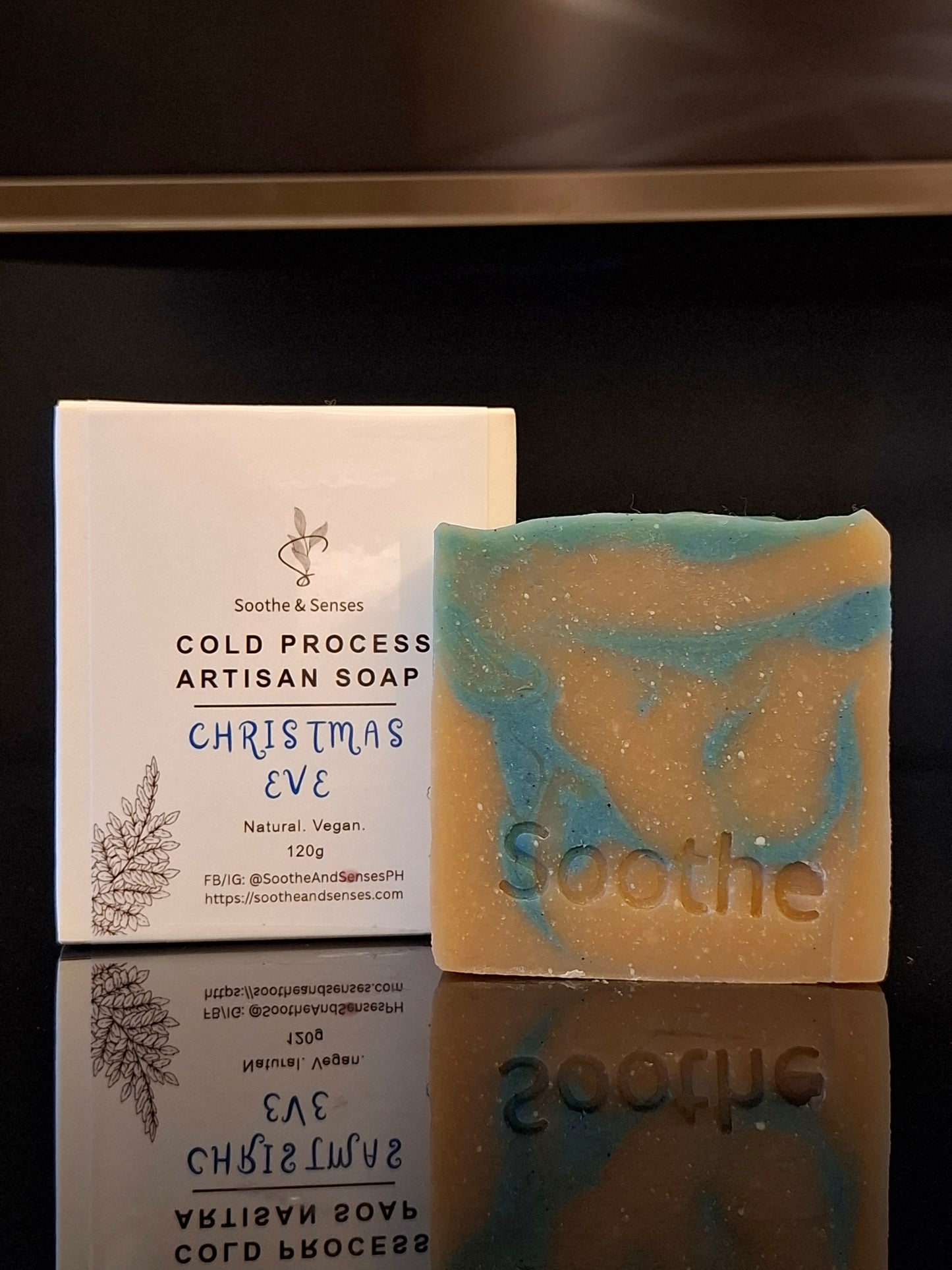 2025 Christmas Eve Natural Cold Processed Handmade Bar/ Artisan Soap