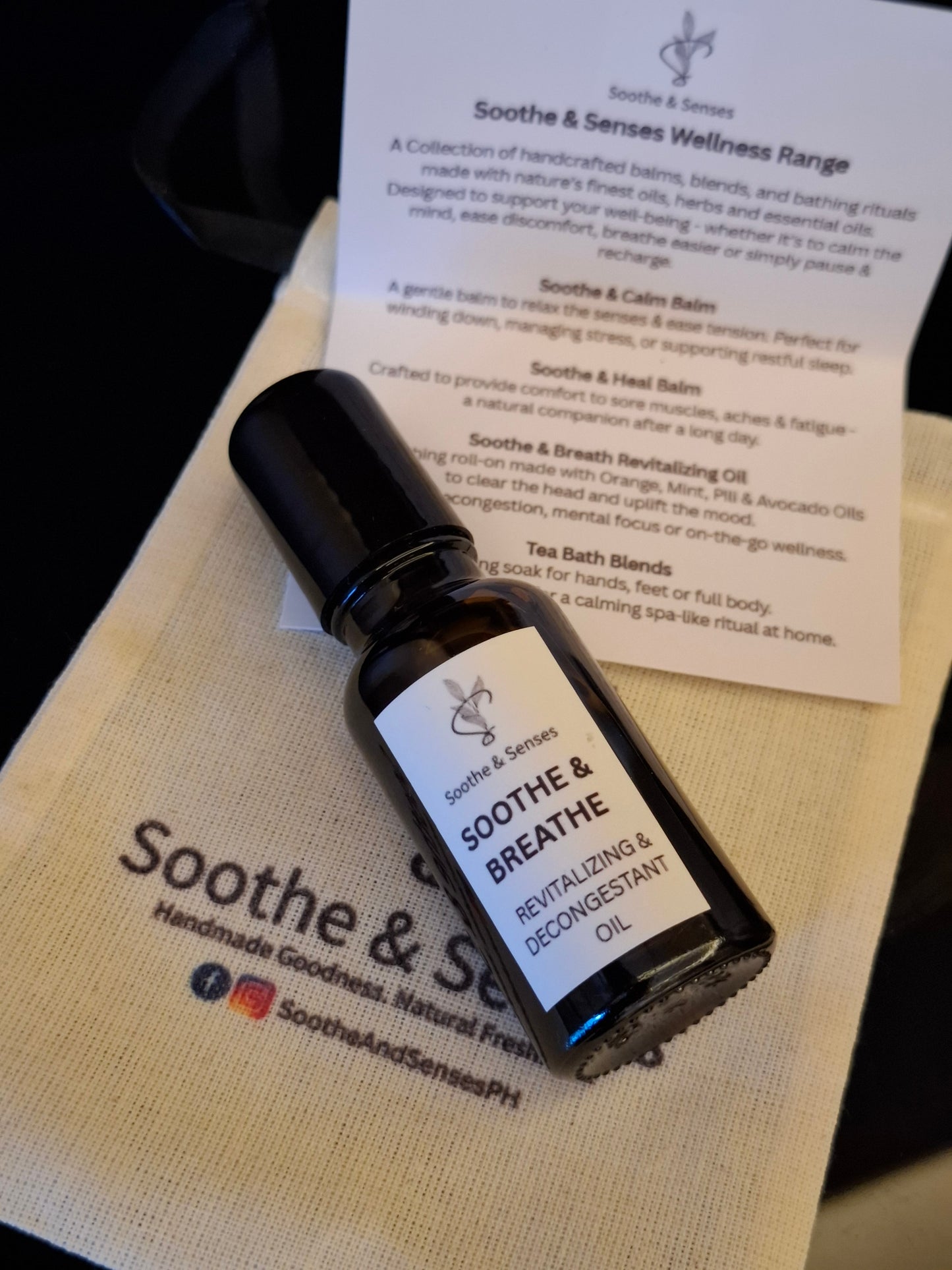 Soothe & Breathe Revitalizing & Decongestant Oil