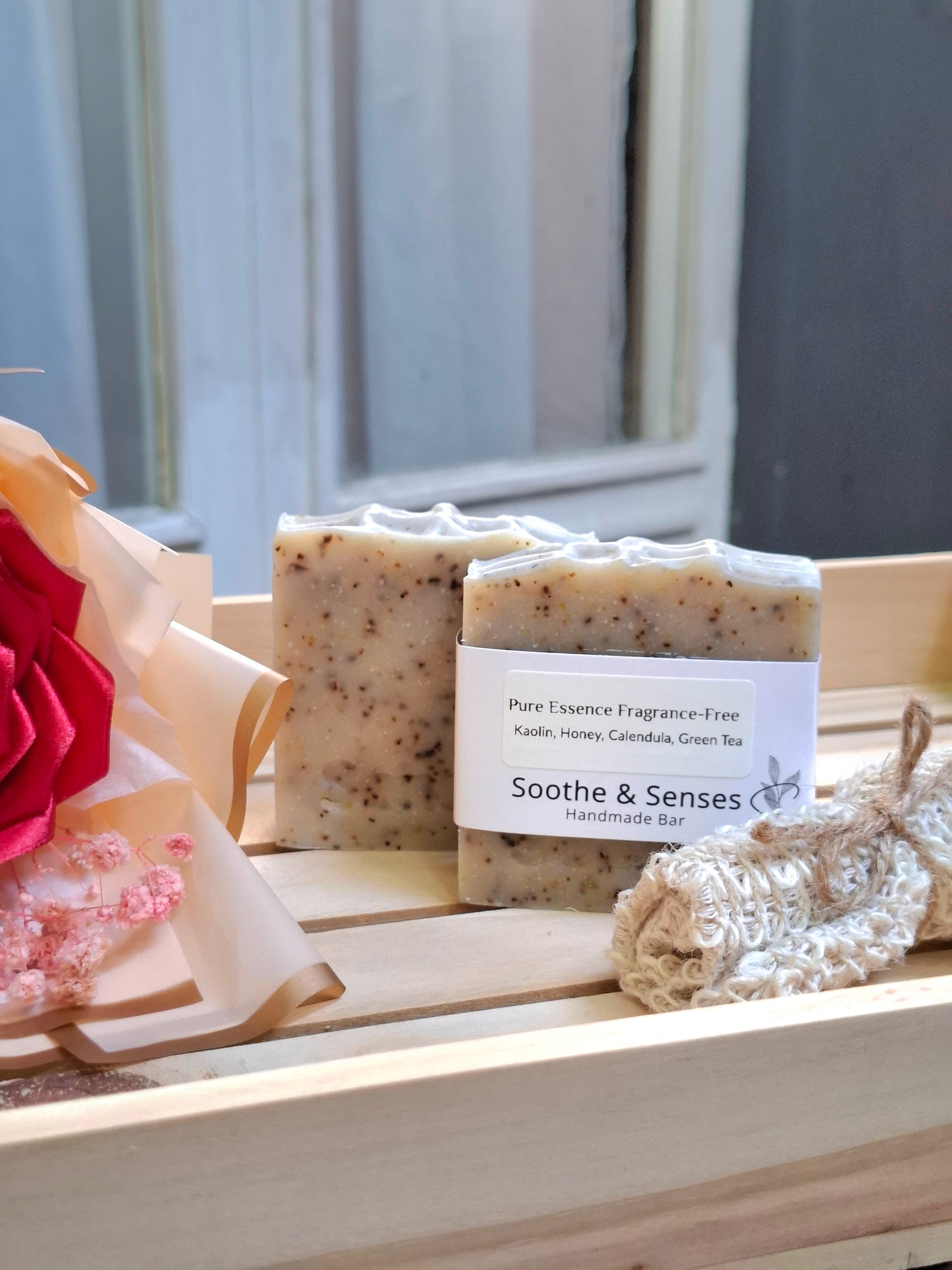 Pure Essence Fragrance-Free Natural Cold Processed Handmade Bar/ Artisan Soap