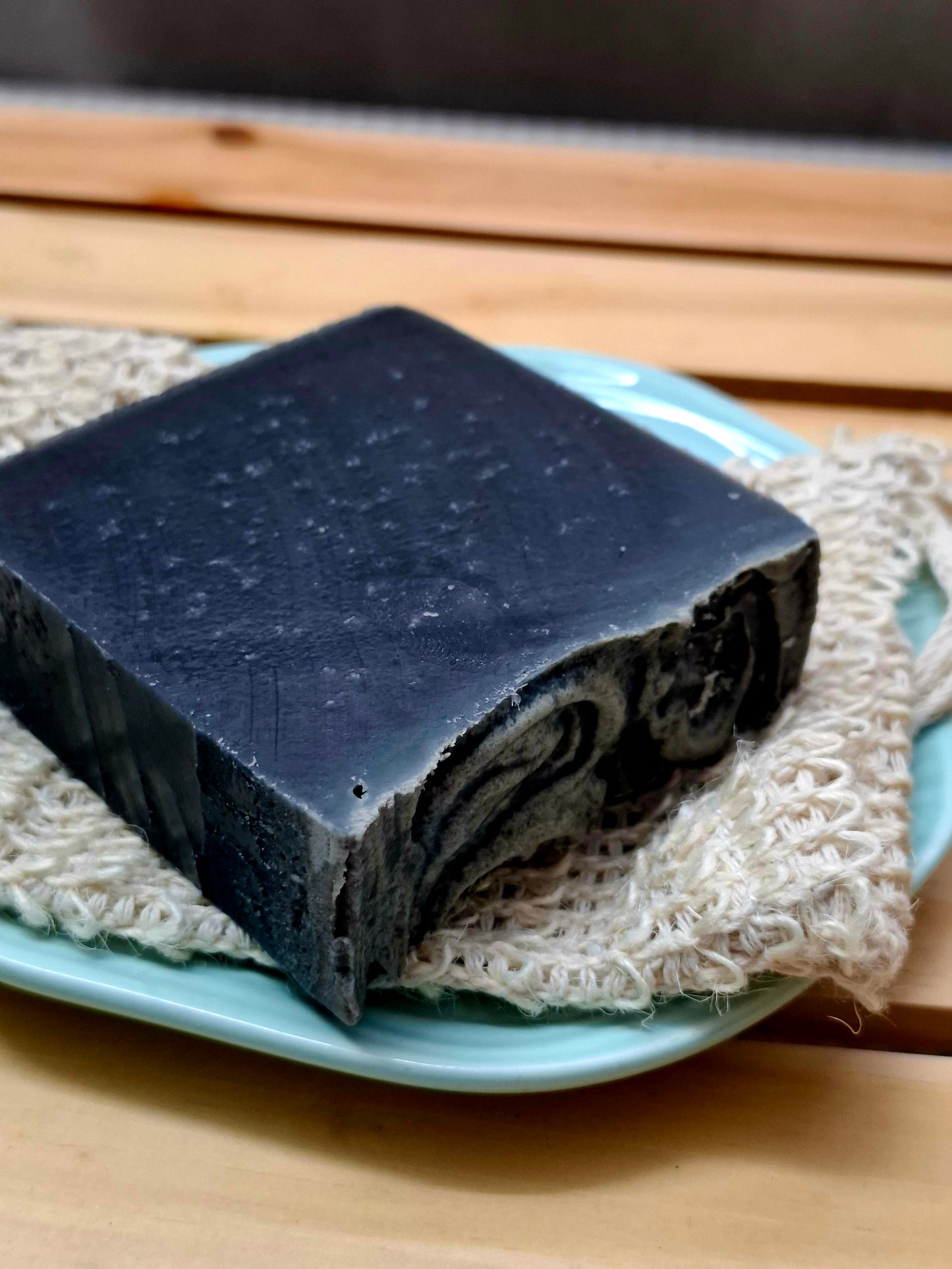 Spiced Charcoal Natural Cold Processed Handmade Bar/ Artisan Soap