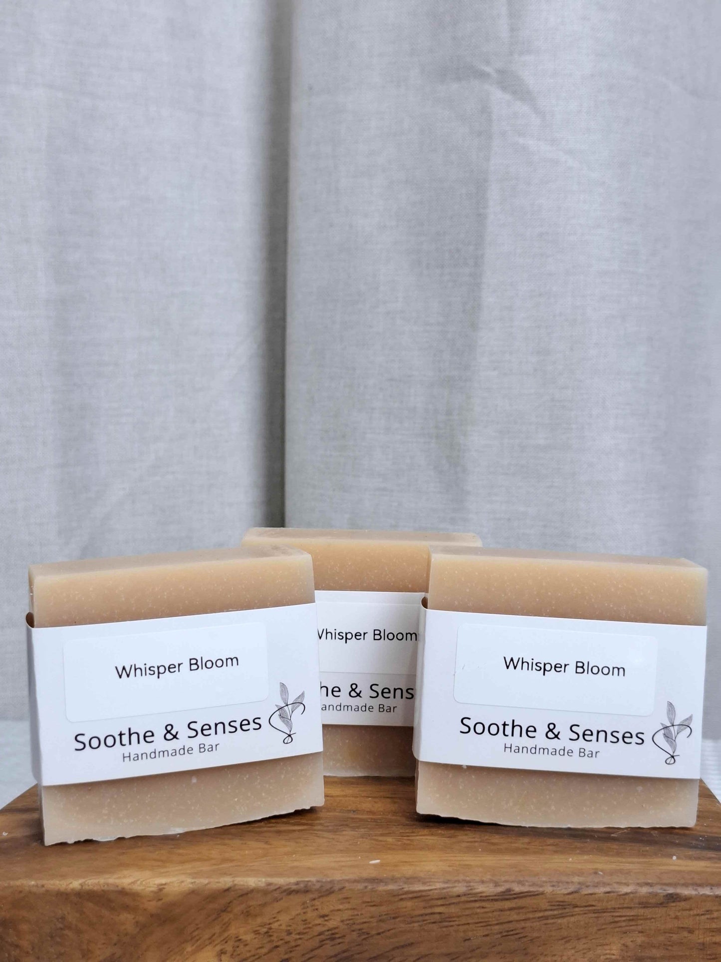 Whisper Bloom Natural Cold Processed Handmade Bar/ Artisan Soap
