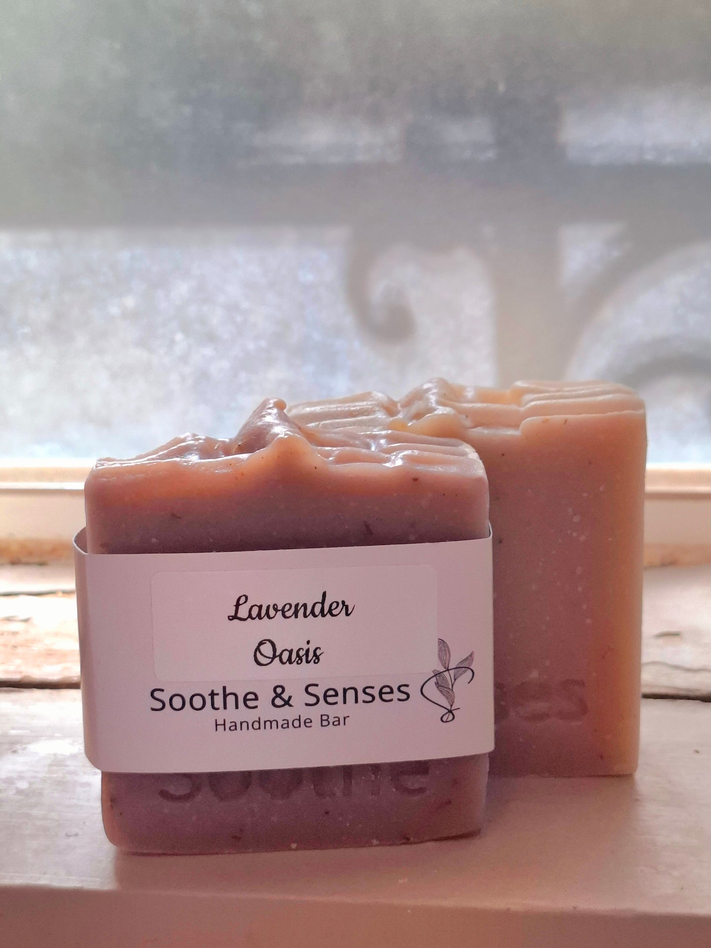 Lavender Oasis Natural Cold Processed Handmade Bar/ Artisan Soap