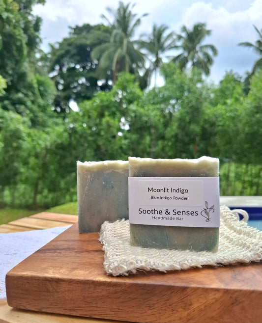 Moonlit Indigo Natural Cold Processed Handmade Bar/ Artisan Soap