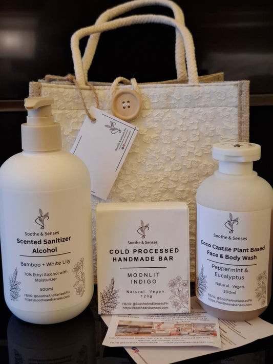 Soothe & Sanitize Gift Set - Peppermint