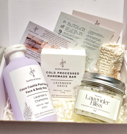 Soothe & Sweet Gift Set - Lavender Bliss