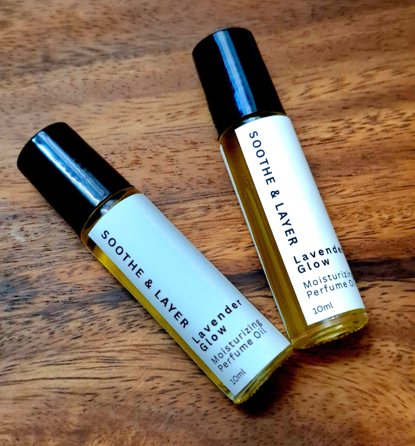 Soothe & Layer Moisturising Perfume Oil Collection - Lavender Glow 10ml Roll-On Glass Bottle
