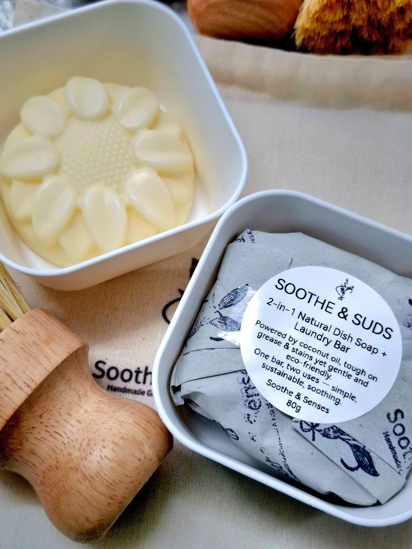 Soothe & Suds 2in1 Natural Dish + Laundry Soap