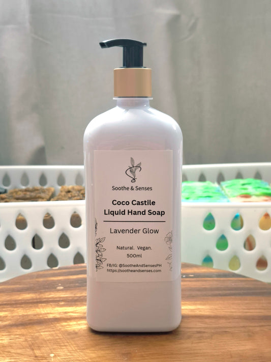 Coco Castile Liquid Hand Soap 500ml - Lavender Glow