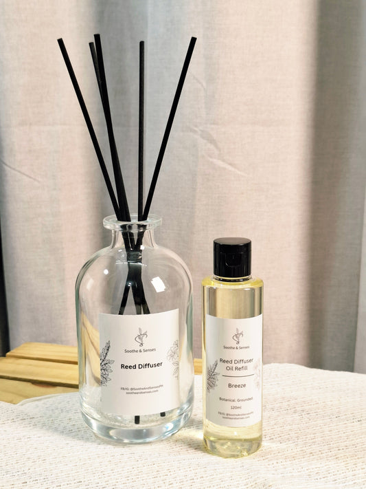 Soothe & Senses Reed Diffuser Collection - Home Vessel Set