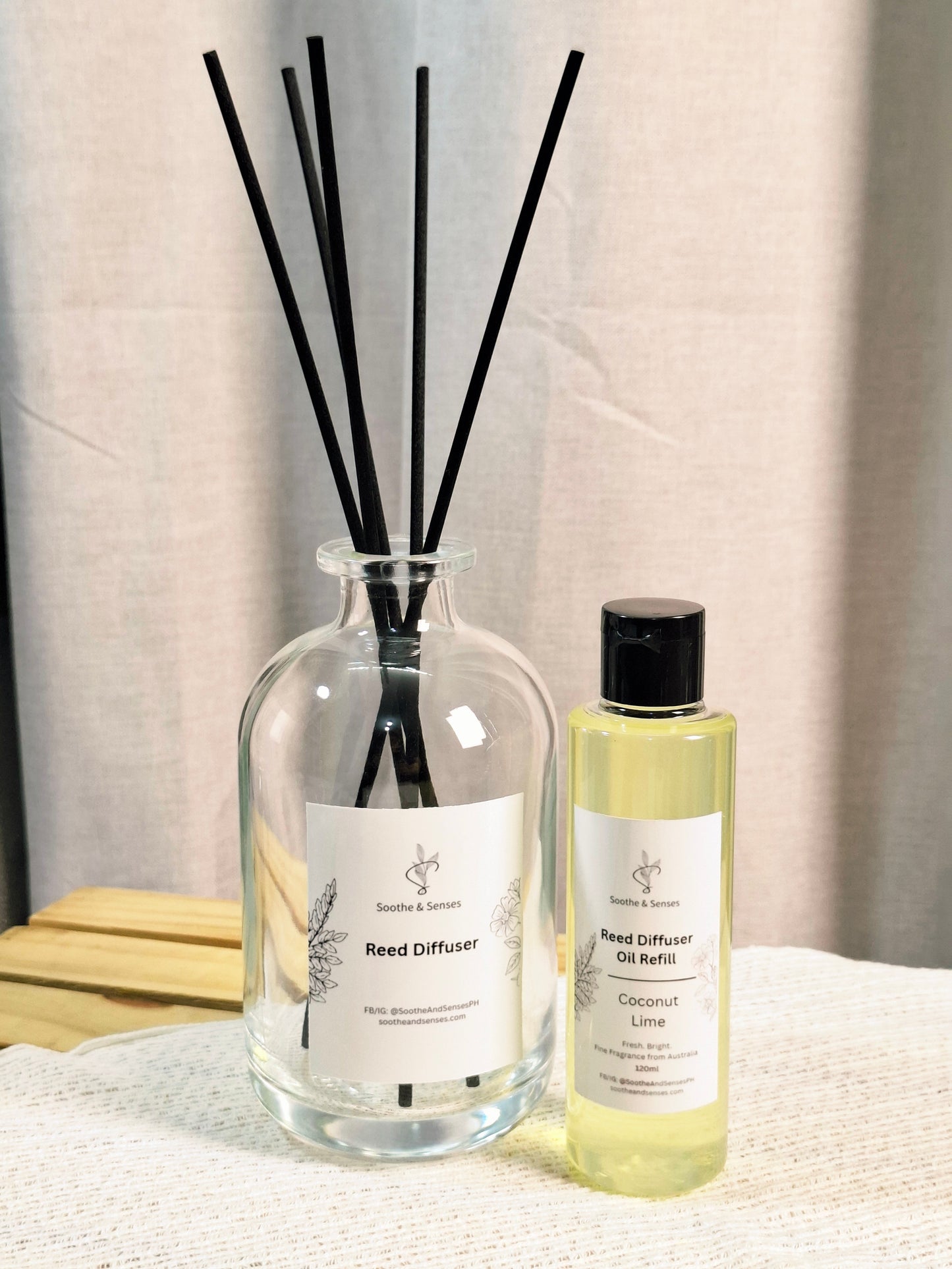 Soothe & Senses Reed Diffuser Collection - Home Vessel Set