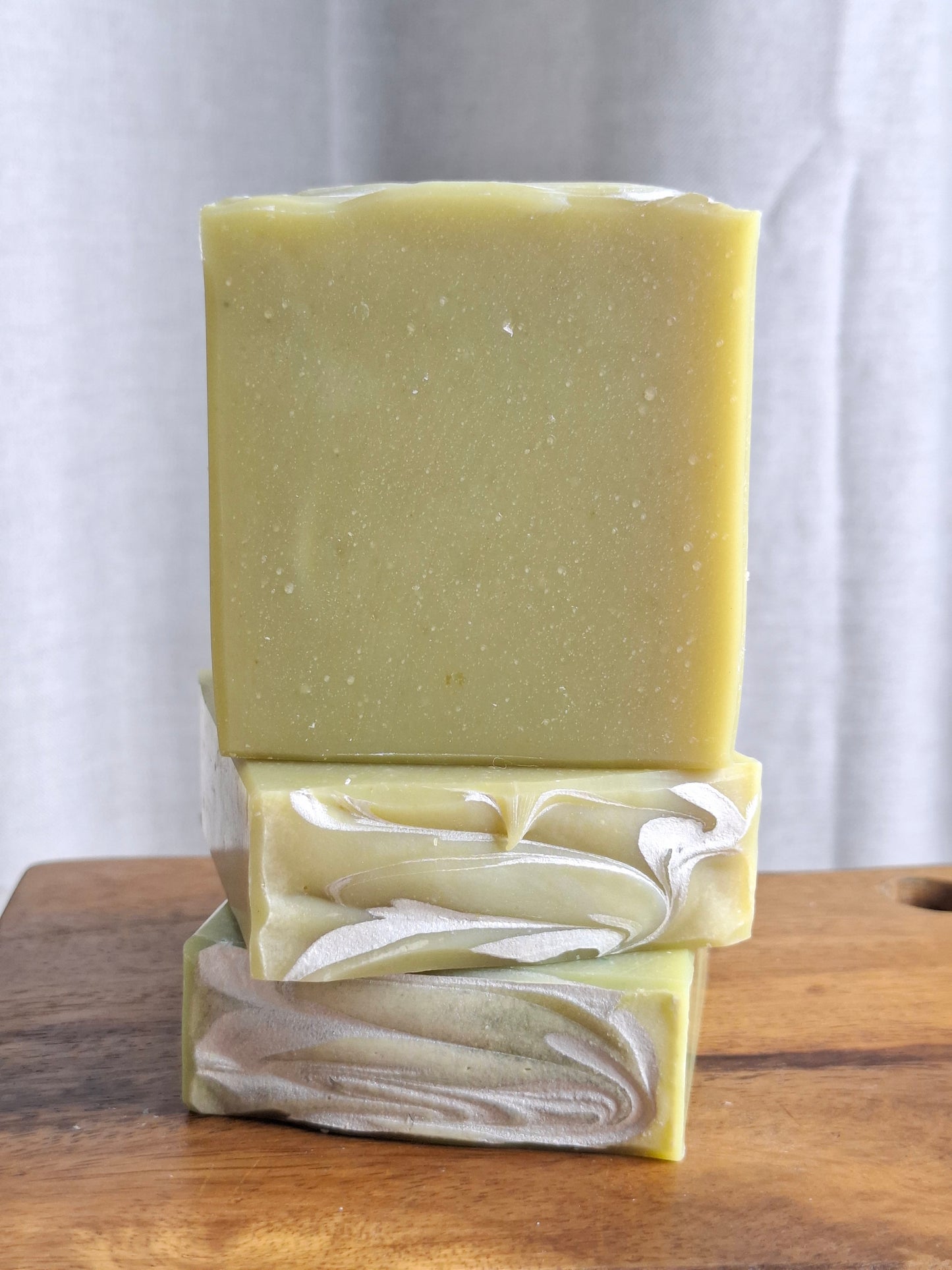 Avocado Mint Natural Cold Processed Handmade Bar/ Artisan Soap