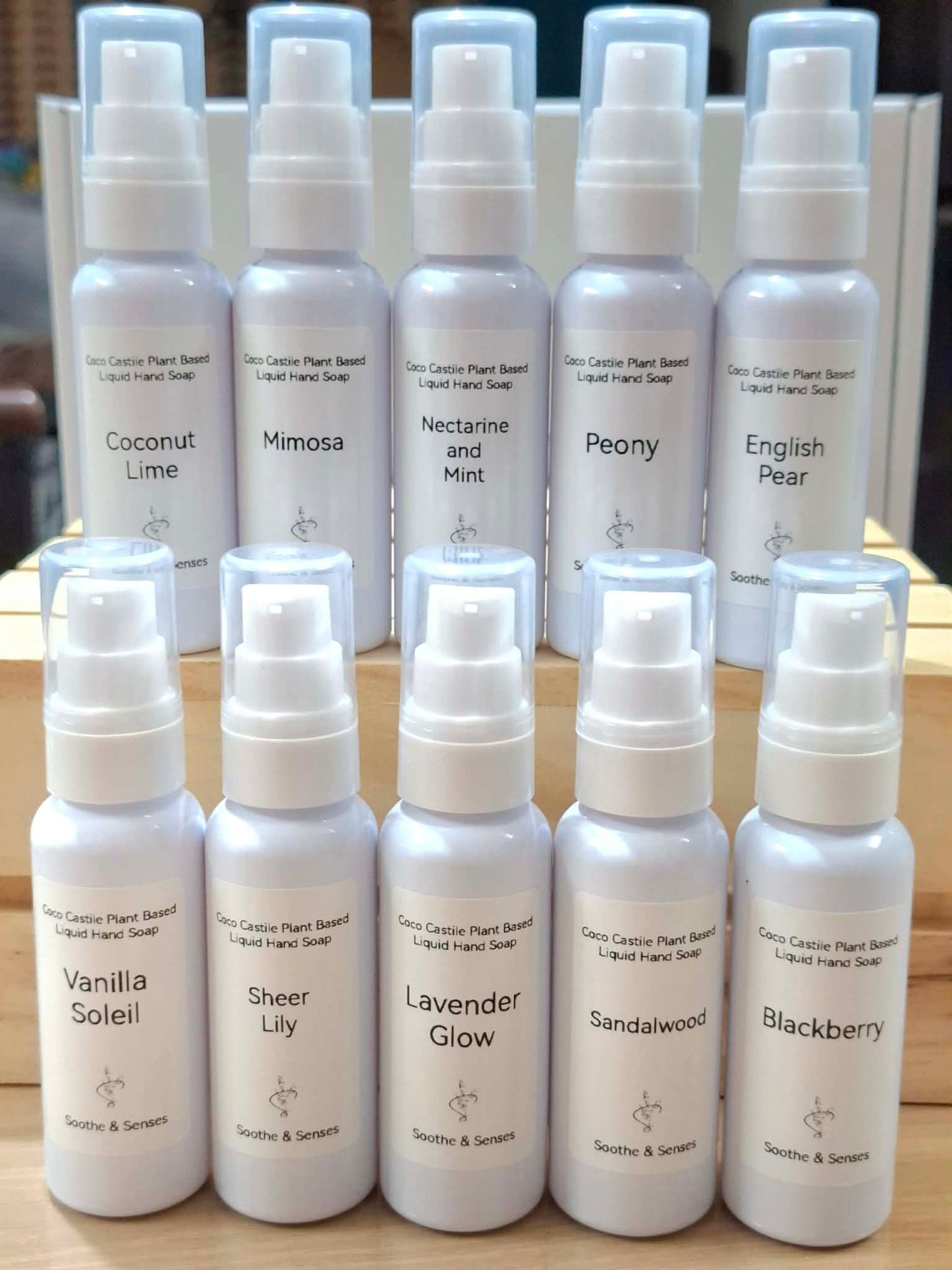 Coco Castile Liquid Hand Soap 50ml - Vanilla Soleil