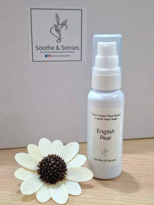 Coco Castile Liquid Hand Soap 50ml - English Pear