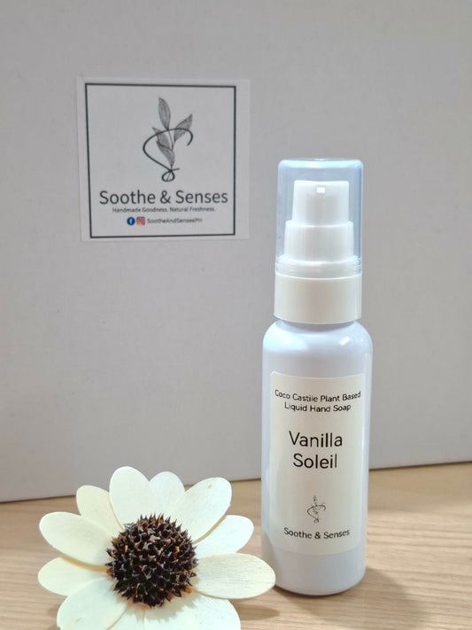 Coco Castile Liquid Hand Soap 50ml - Vanilla Soleil