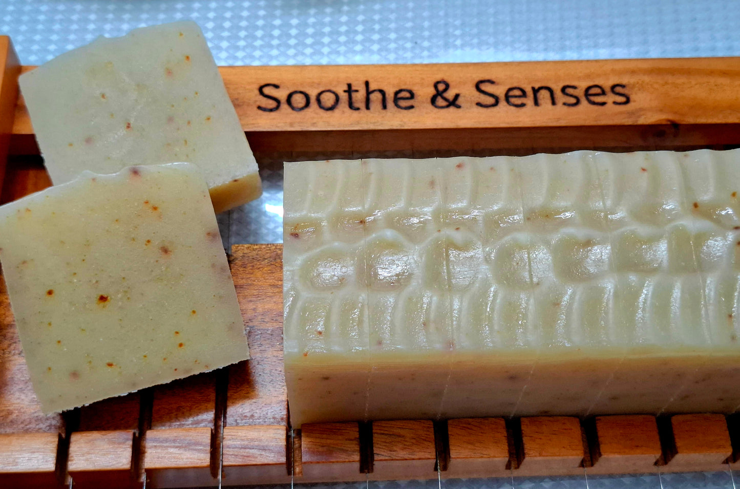 Coconut Cream Bar Natural Cold Processed Handmade Bar/ Artisan Soap