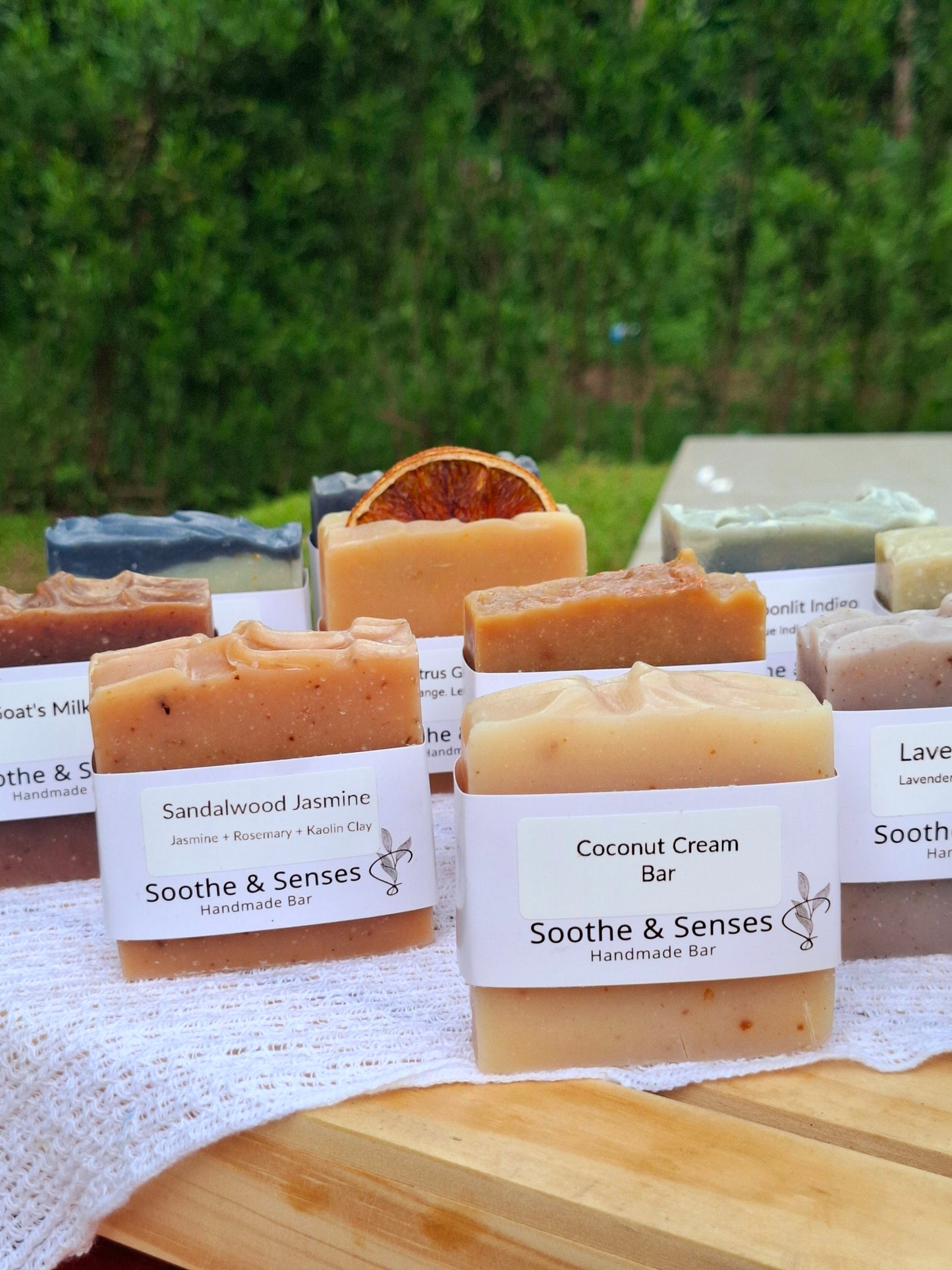 Coconut Cream Bar Natural Cold Processed Handmade Bar/ Artisan Soap