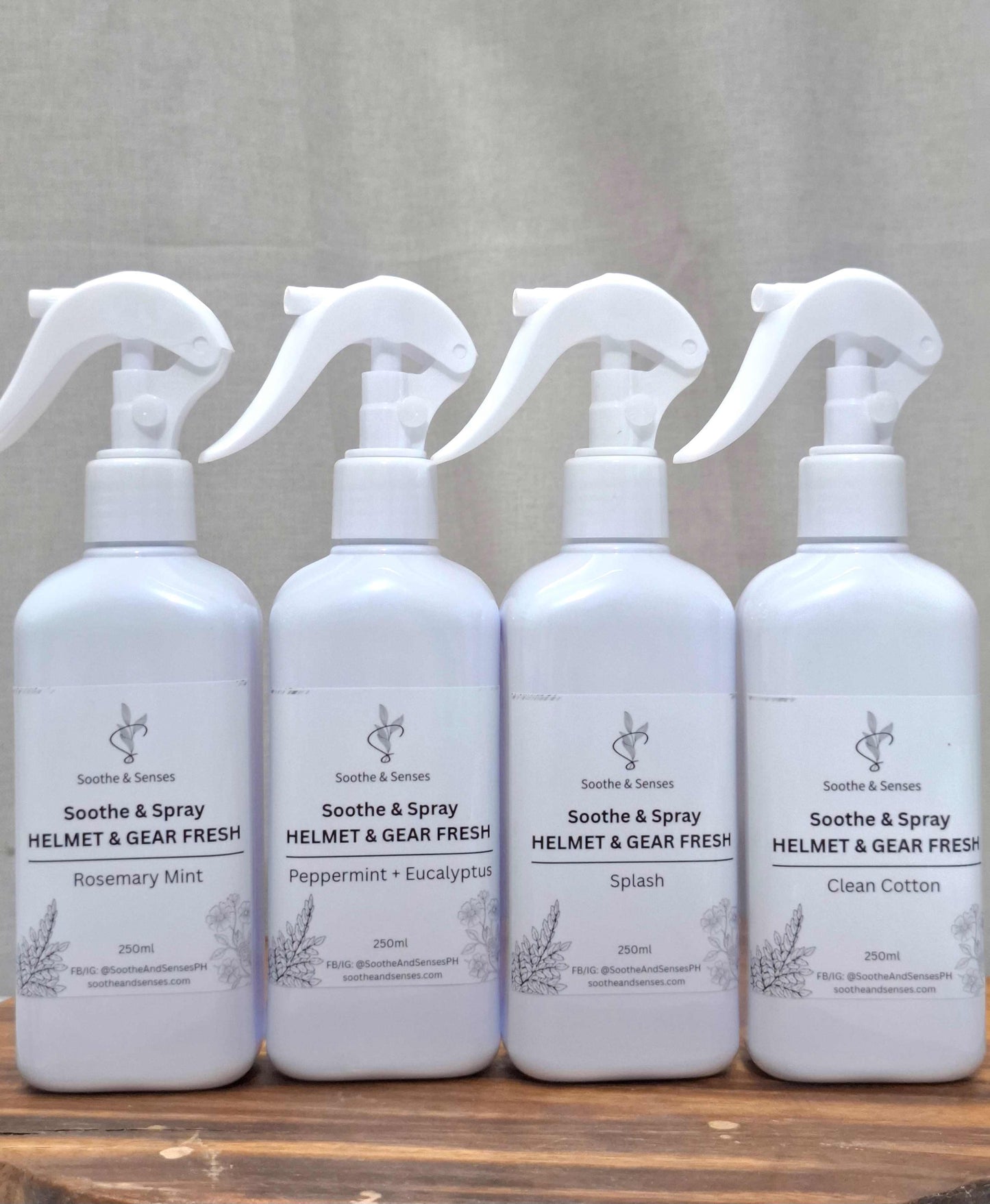 Soothe & Spray - HELMET & GEAR FRESH COLLECTION 250ML