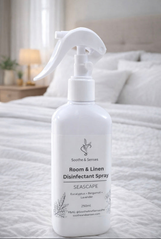 Soothe & Spray - ROOM & LINEN COLLECTION Anti-Bacterial Disinfectant Spray for Home, Office, Car Use 250ML