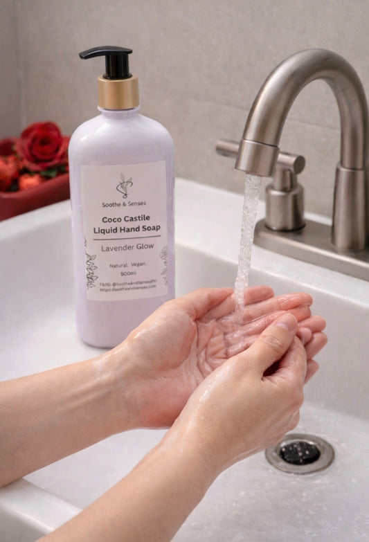 Coco Castile Liquid Hand Soap 500ml - Lavender Glow