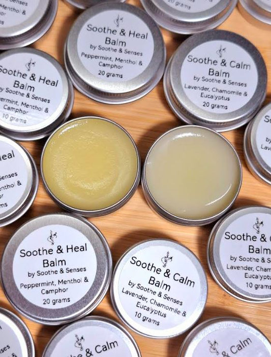 Soothe & Calm Balm - 20g Lavender, Chamomile, Eucalyptus/ Pain Relief Balm - All Natural