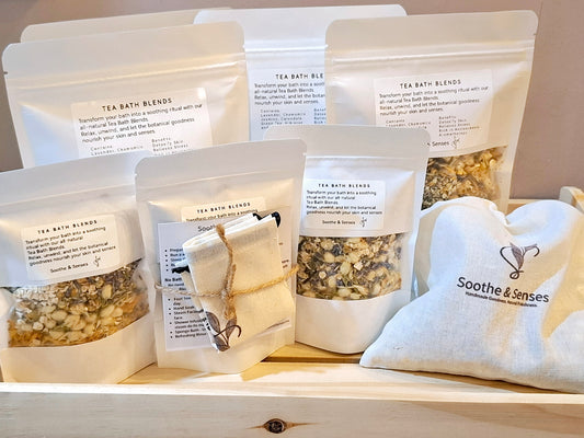 Natural Tea Bath Blends Mini - 25g Pouch