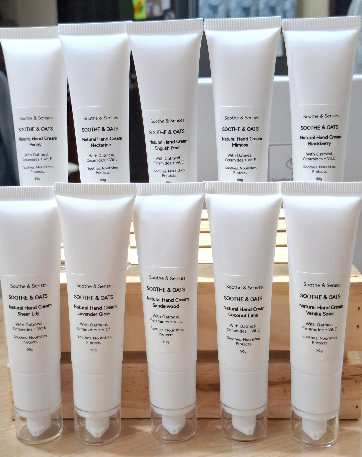 Soothe & Oats Natural Hand Cream 50g - Blackberry