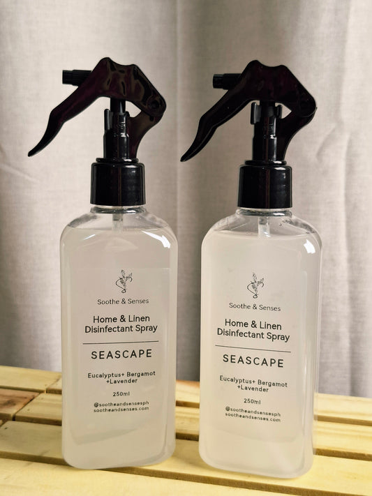 Soothe & Spray - HOME & LINEN COLLECTION Anti-Bacterial Disinfectant Spray for Home, Office, Car Use 250ML