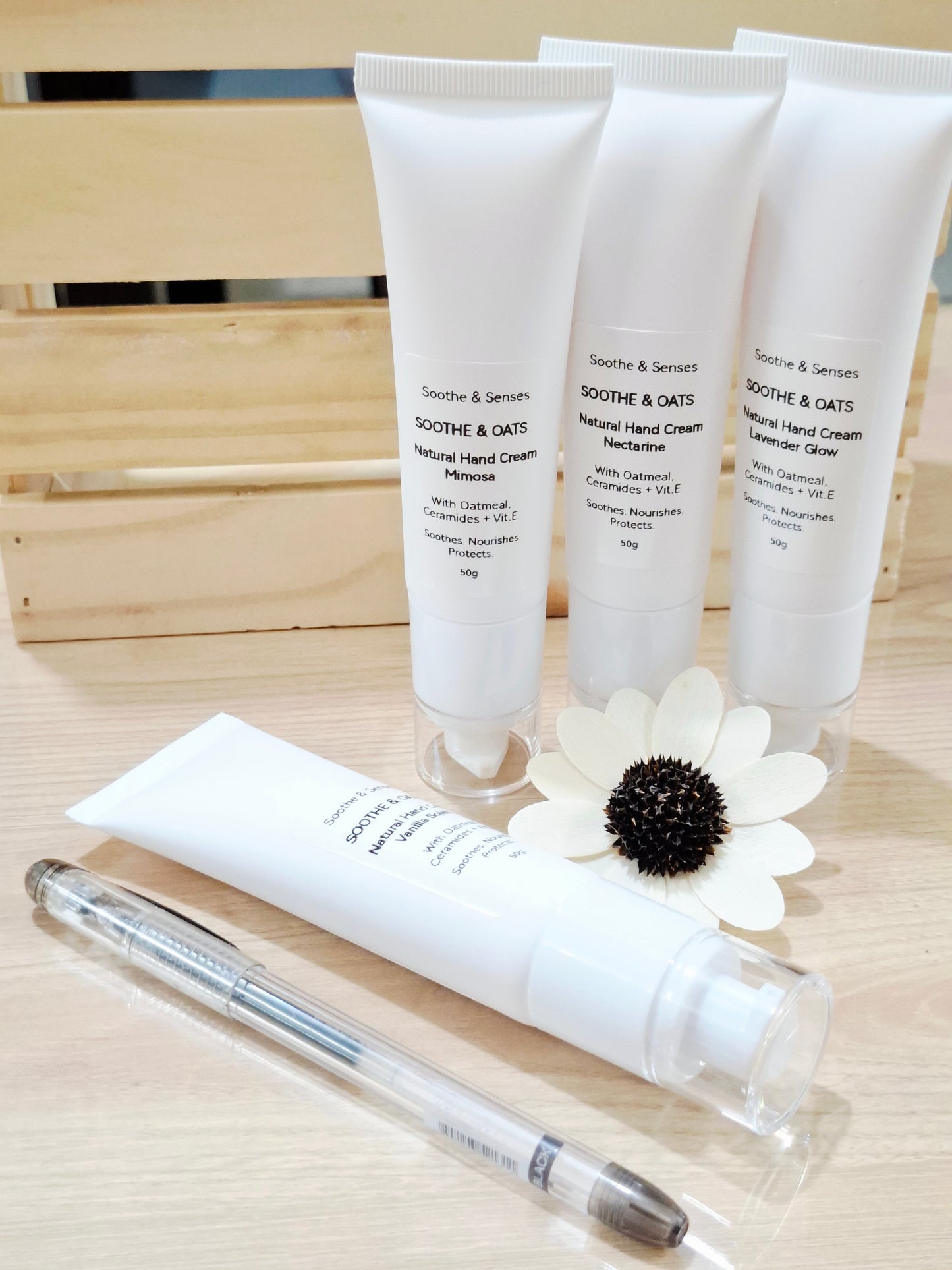 Soothe & Oats Natural Hand Cream 50g - Blackberry