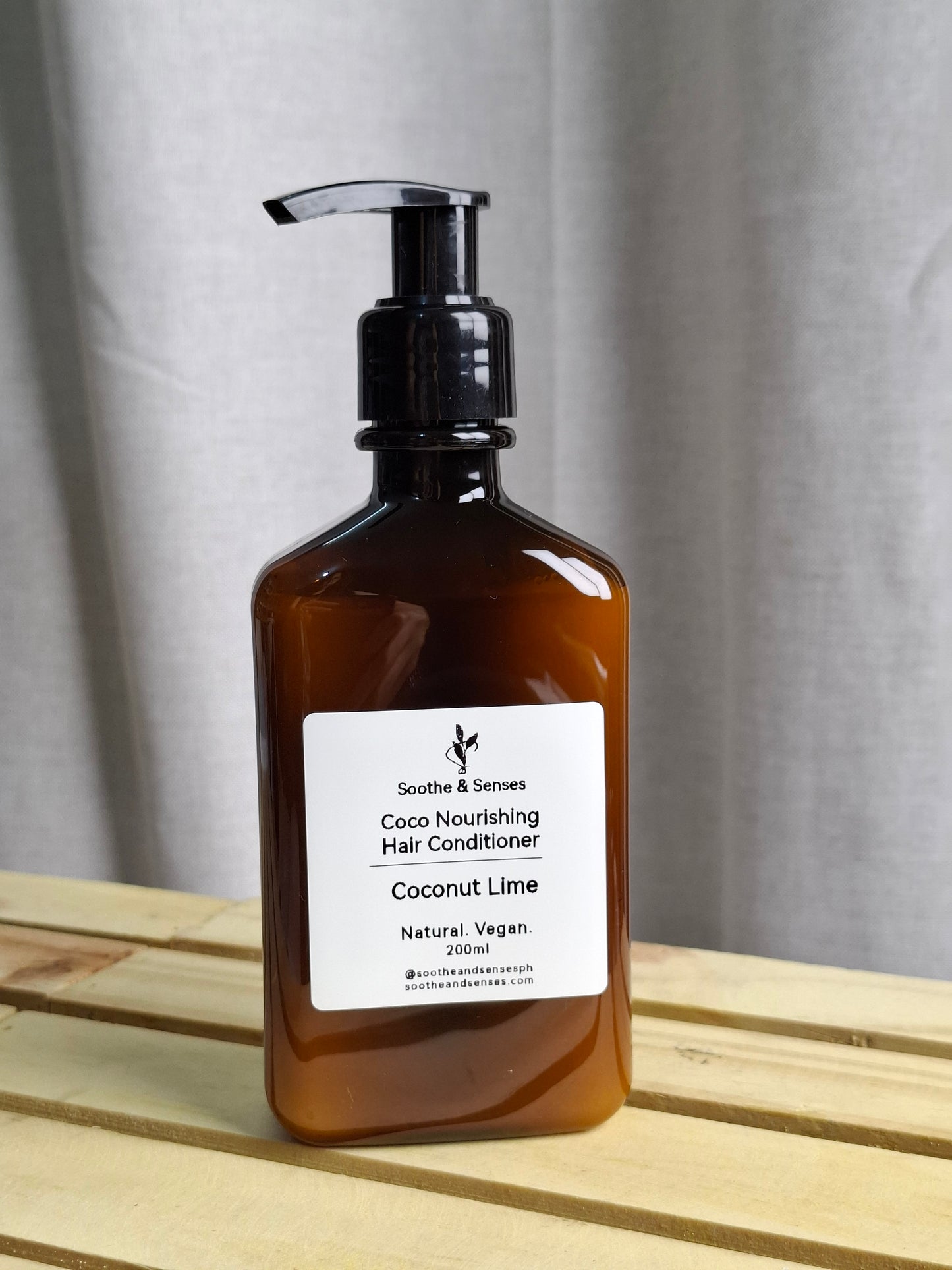 Coco Nourishing Hair Conditioner 200ml - Coconut Lime