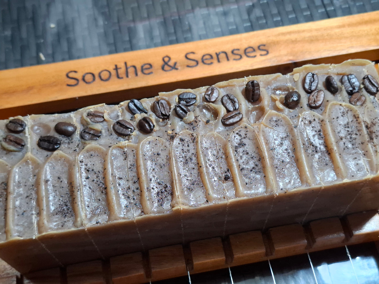 Vanilla Latte Scrub Natural Cold Processed Handmade Bar/ Artisan Soap